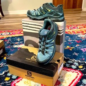 Salomon waterproof hiker shoe.
